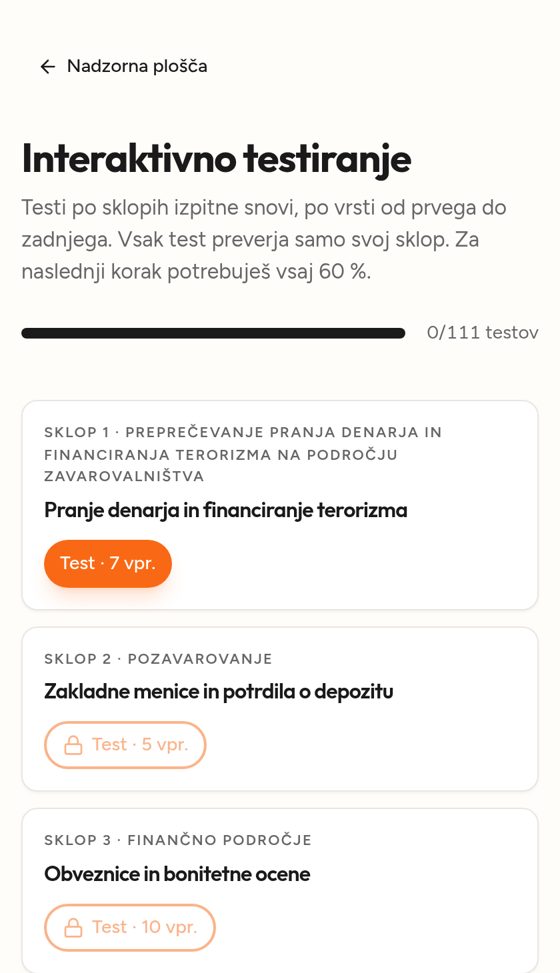 Vadi po sklopih